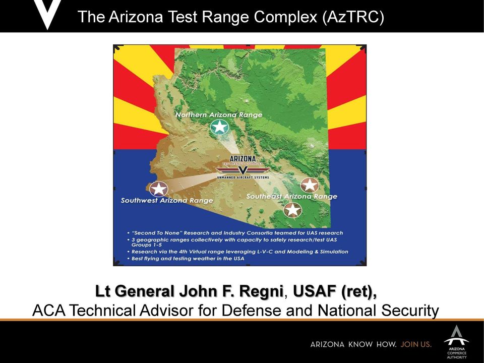 F. Regni, USAF (ret), ACA Technical