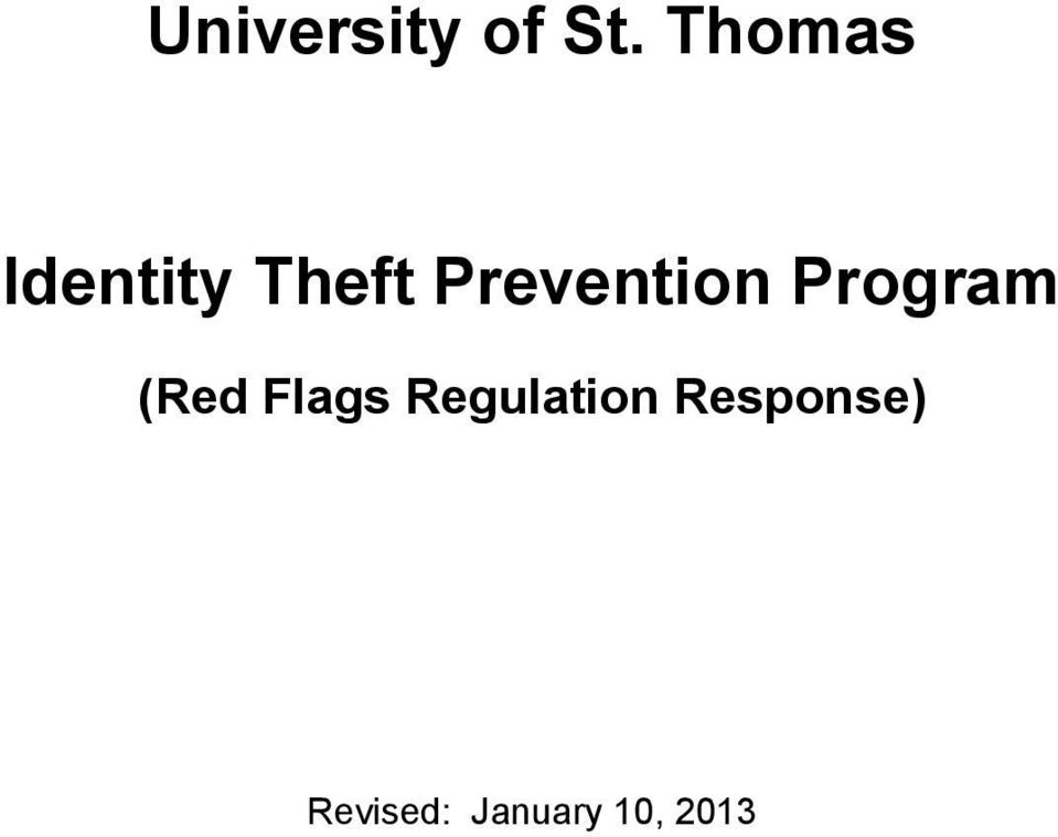 Prevention Program (Red