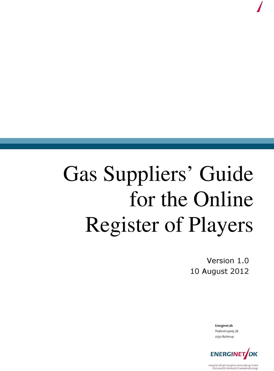 Register of Players