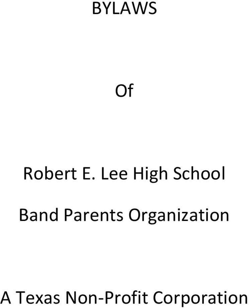 Parents Organization A