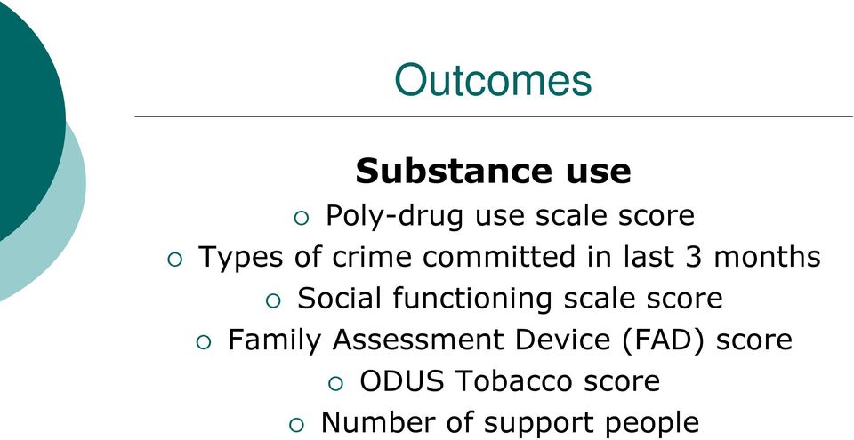 functioning scale score Family Assessment Device
