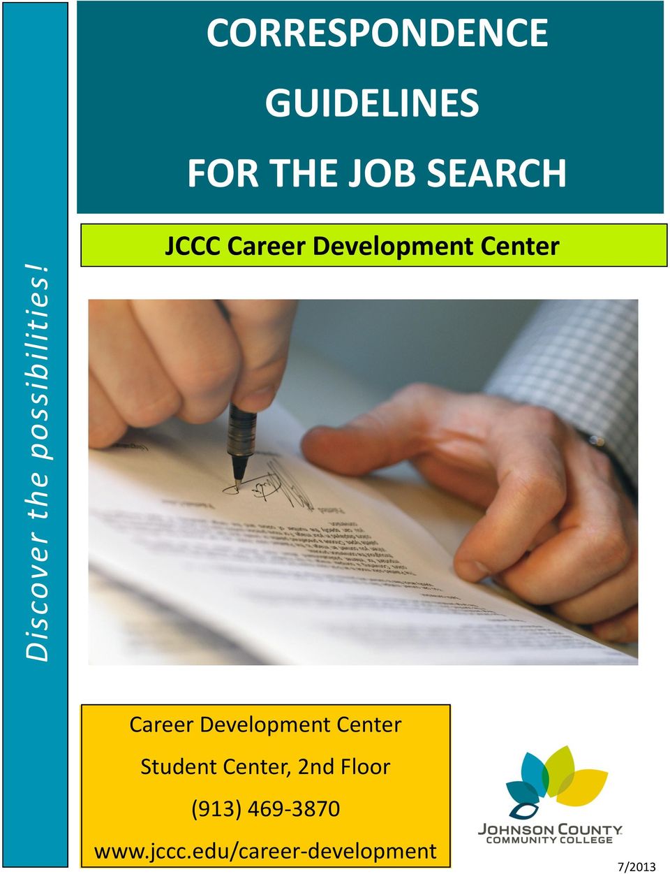 Development Center JCCC Career Development Center Career