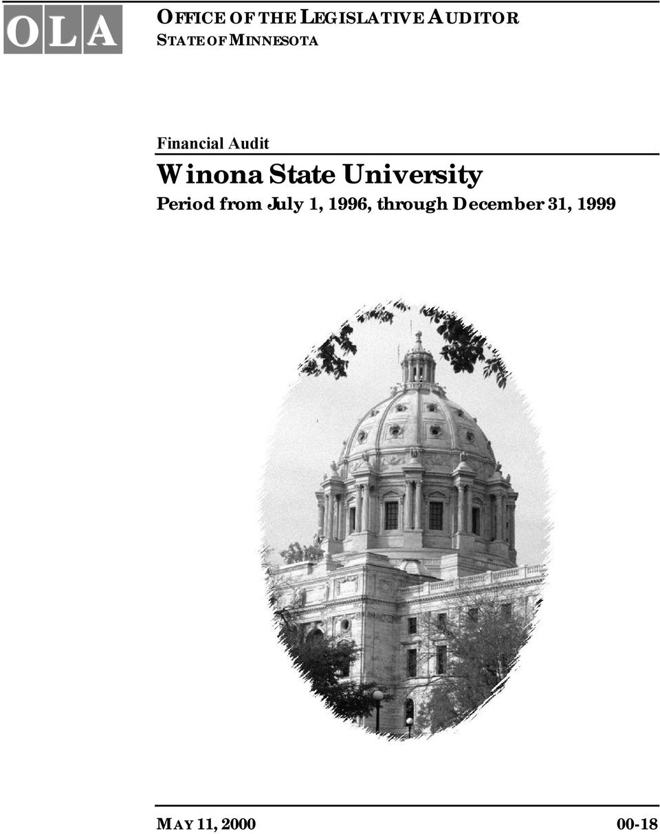 University Period from July 1, 1996, through