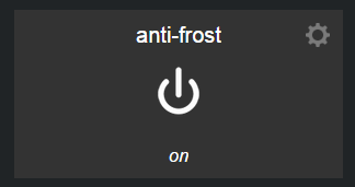 12 Anti-frost function In order to prevent the indoor temperature reach freezing points, IntesisHome offers the possibility to set the set point temperature on a special set point.
