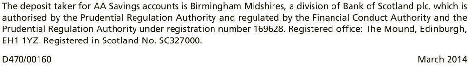 Conduct Authority and the Prudential Regulation Authority under registration number 169628.