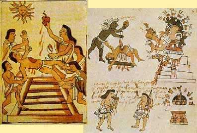 Aztec human sacrifice was on a greater