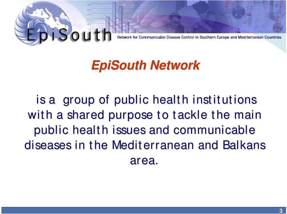 the main public health issues and communicable
