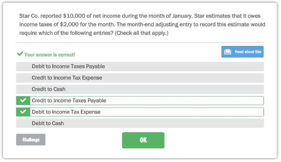The month-end adjusting entry to record this estimate would require whlch of the following entries?