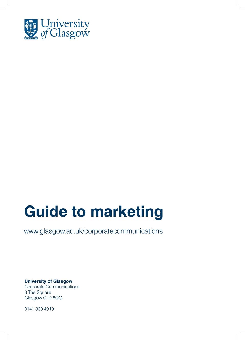 of Glasgow Corporate Communications 3