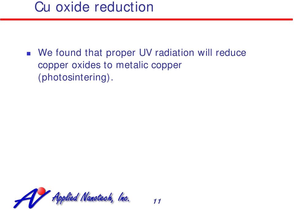 reduce copper oxides to