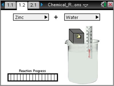 Observe the reaction that takes place and record your results in the table. 2. Repeat step 1 for each combination of solid and aqueous solutions.