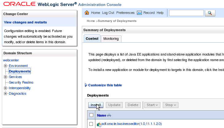 Deploy the Oracle Policy Automation Interview Portlet The following topics describe the methods for deploying the OPA Interview Portlet.