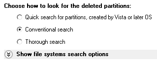 Undeleting Partitions 90 When simply deleting a partition (without additional wiping) disk management software only removes references to it in the Partition Table, thus leaving the possibility to