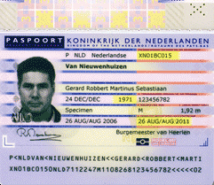 machine-readable passport e-passport NB possible confusion!