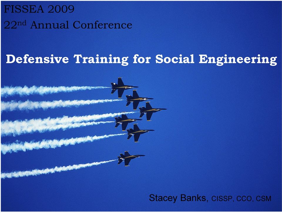 Training for Social