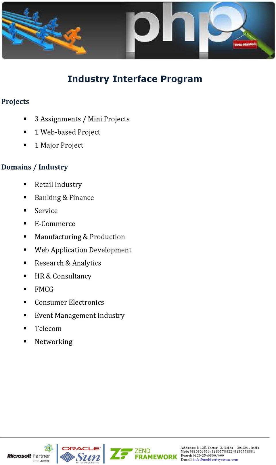E-Commerce Manufacturing & Production Web Application Development Research &