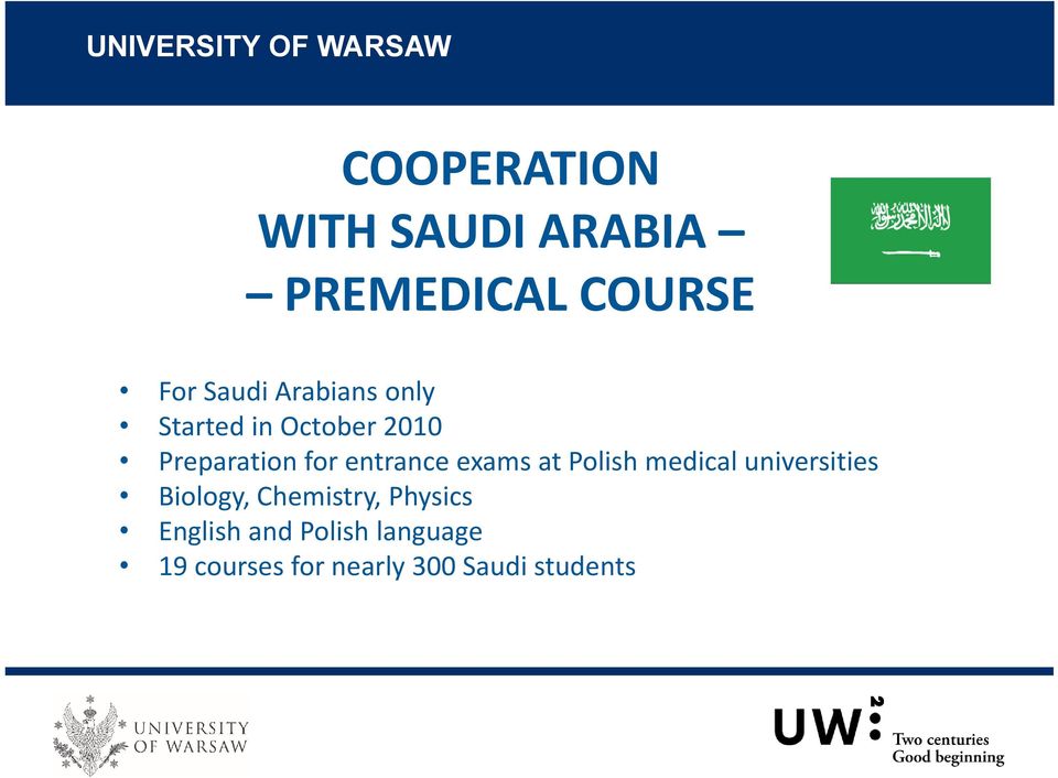 exams at Polish medical universities Biology, Chemistry,