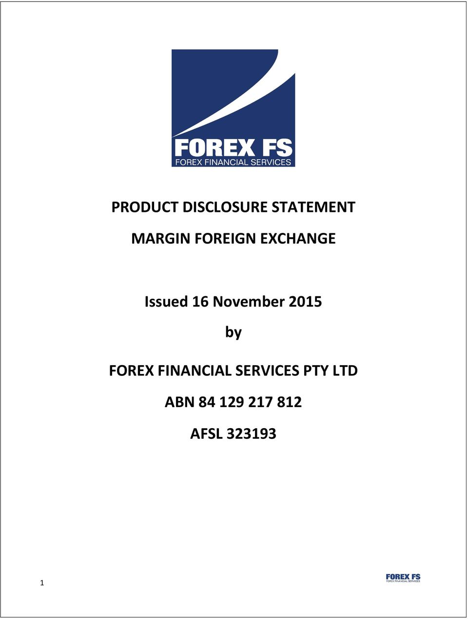 2015 by FOREX FINANCIAL SERVICES