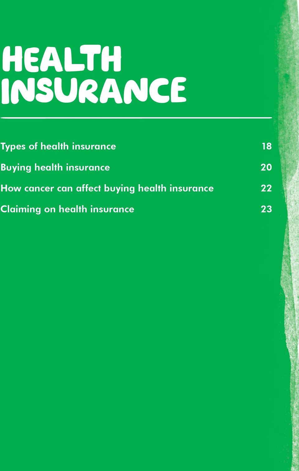 insurance 20 How cancer can affect buying