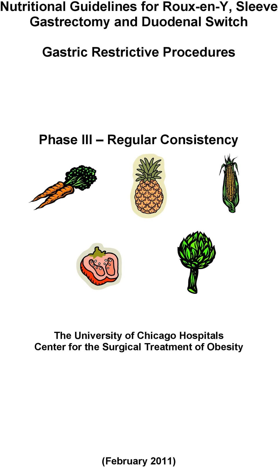 III Regular Consistency The University of Chicago