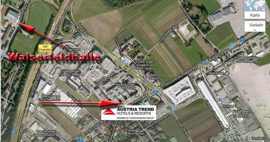 HEADQUARTER - HOTEL Austria Trend Salzburg West (Airport) Walser Bundesstrasse 4 5073 Wals Tel.