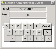 Notify Support how the license number should be sent (by post, fax or email). Click «Change License».