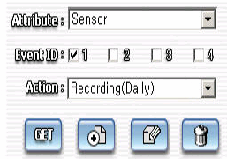 * Clicking a device/channel in the list will turn it blue, and its information will appear in the settings panel automatically. [Figure 49] Recording Mode & Duration 3.