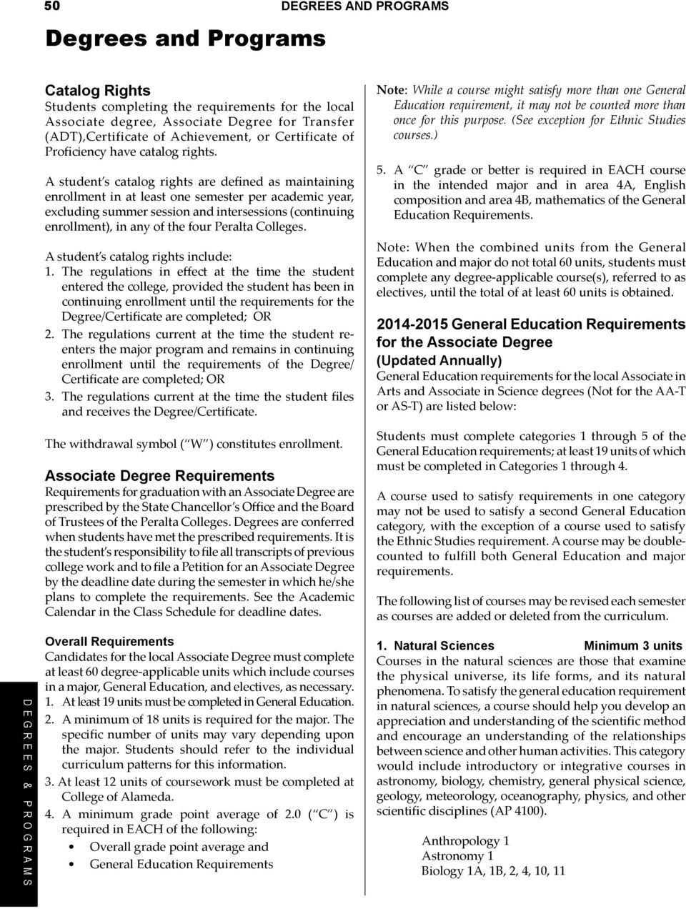 degrees and programs - pdf