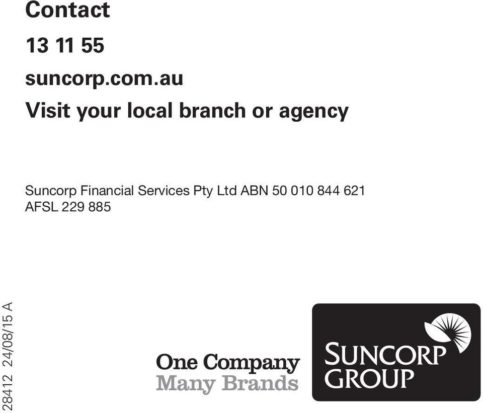 Suncorp Financial Services Pty Ltd