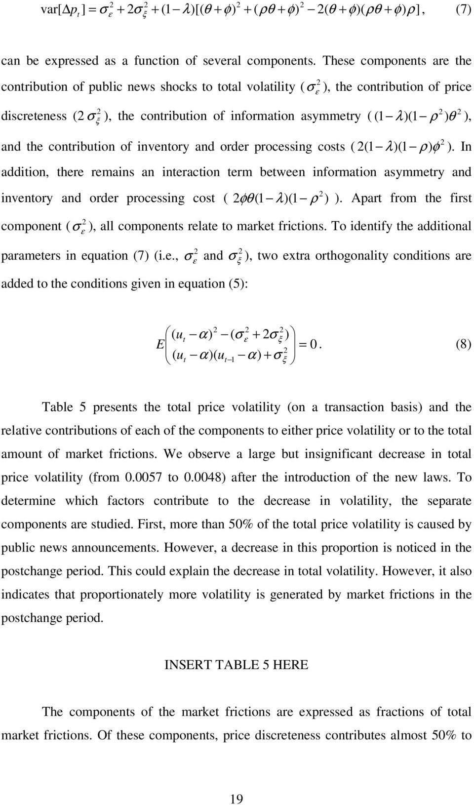 2 ξ 2 and the contribution of inventory and order processing costs ( 2(1 λ)(1 ρ) φ ).