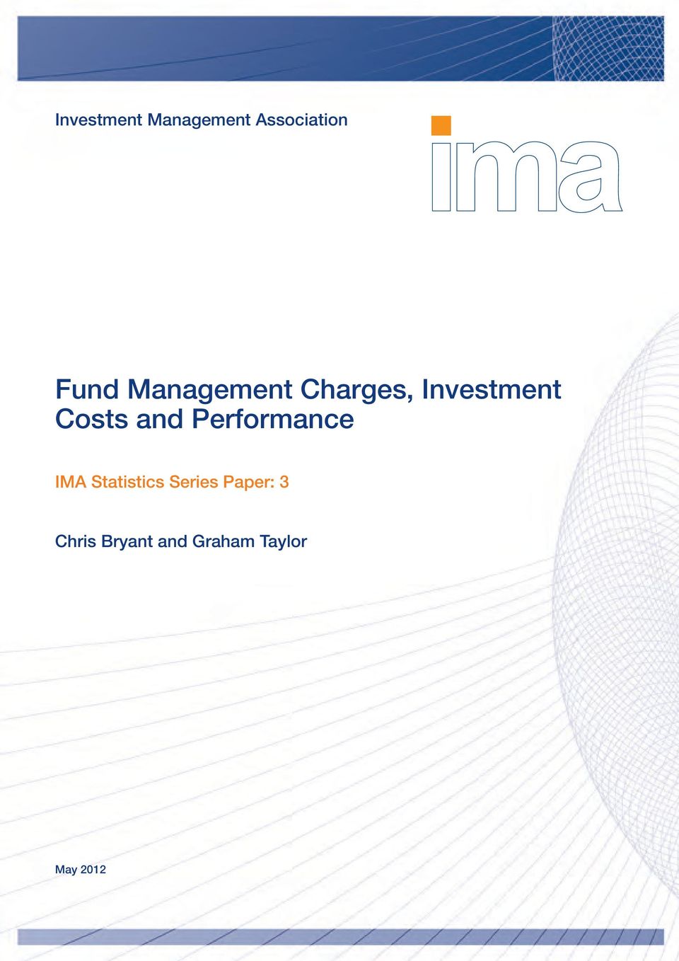 Performance IMA Statistics Series Paper: