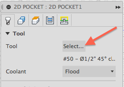 Step 3 Set the stock size 1. Click the Stock tab. 2. Set the Mode to Relative Size Box. 3. Input these values: Stock Side Offset: 0 in Stock Top Offset: 0 in Stock Bottom Offset: 0 in 4. Click OK.