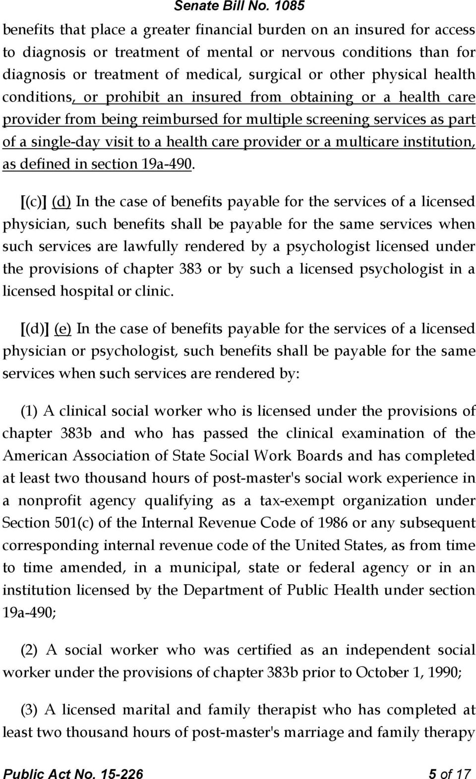 provider or a multicare institution, as defined in section 19a-490.