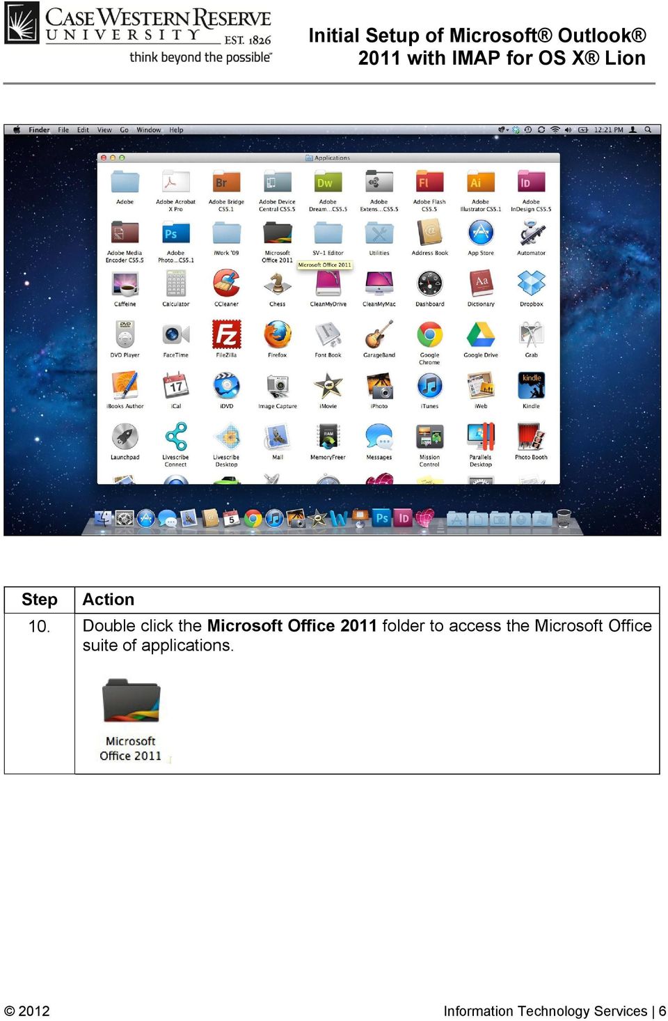 Microsoft Office suite of
