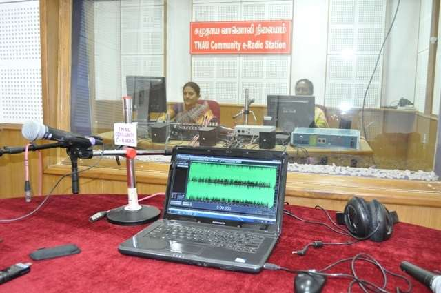 TNAU Community Radio Station Operated under the name Vivasayee FM (107.
