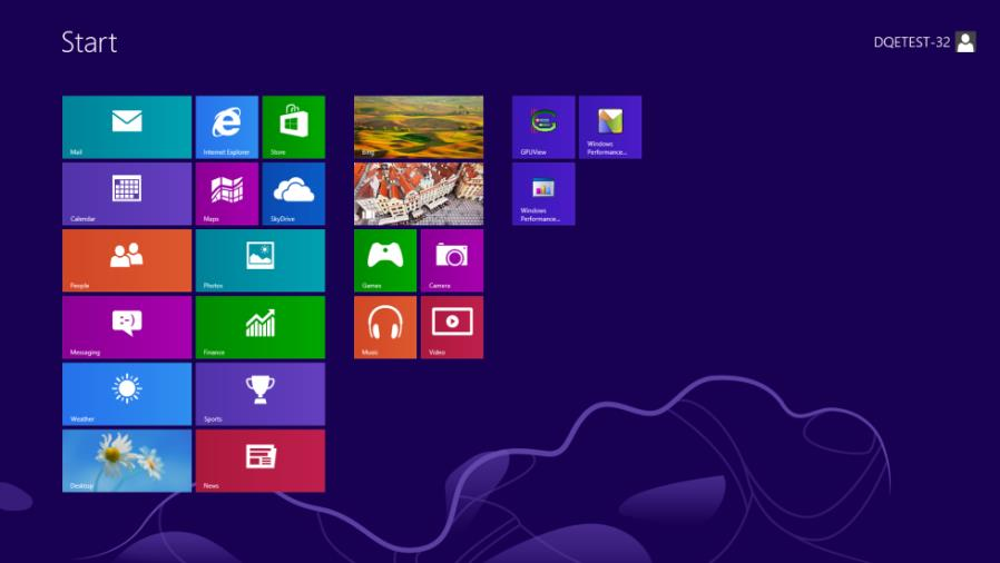 Windows 8 1. Start Windows 8 2. Right click and click All apps at the bottom-right of the screen. 3.