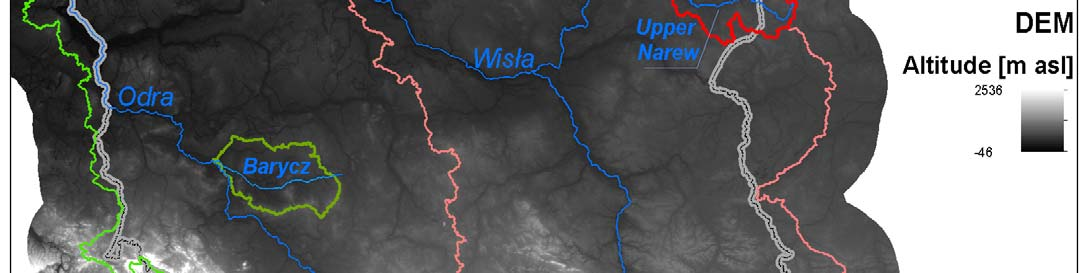 Vistula River basin area 194 10