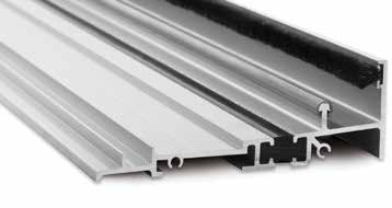 75 sill features a higher interior leg and a performance rating of HC40 from the American Architectural Manufacturers Association