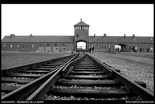 Upon arrival at death camps prisoners were examined + chosen by Nazi doctors to live or die Those sentenced to death