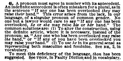 ... The queen s English must step down from the throne when the sovereign people take it in hand. Chatauquan for June, rpt. in Detroit Free Press, 3 June, 1896, p. 4.