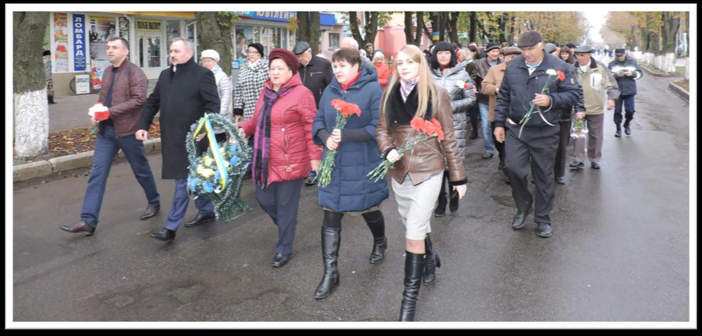 День визволення України від фашистських загарбників 27 жовтня напередодні відзначення 73-ї річниці визволення України від