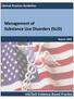 Management of Substance Use Disorder s (SUD)