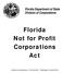 Florida Not for Profit Corporations Act