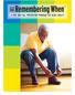 Remembering Whentm A Fire and Fall Prevention Program for Older Adults