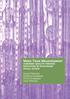 More Than Measurement. assessing quality through reflection in faith-based social action. Adam Dinham Doreen Finneron Steve Summers Jane Winter
