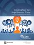 Creating Your Own Angel Investor Group: A Guide for Emerging and Frontier Markets