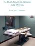 The Death Penalty in Alabama: Judge Override