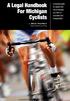 A Legal Handbook For Michigan Cyclists