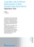 Using R&S FSW for Efficient Measurements on Multi- Standard Radio Base Stations Application Note