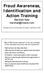 Fraud Awareness, Identification and Action Training